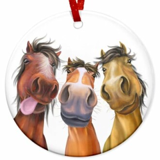 FLAGWIX Funny Horse Gifts