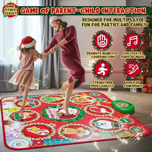 Christmas Dance Mat for Kids